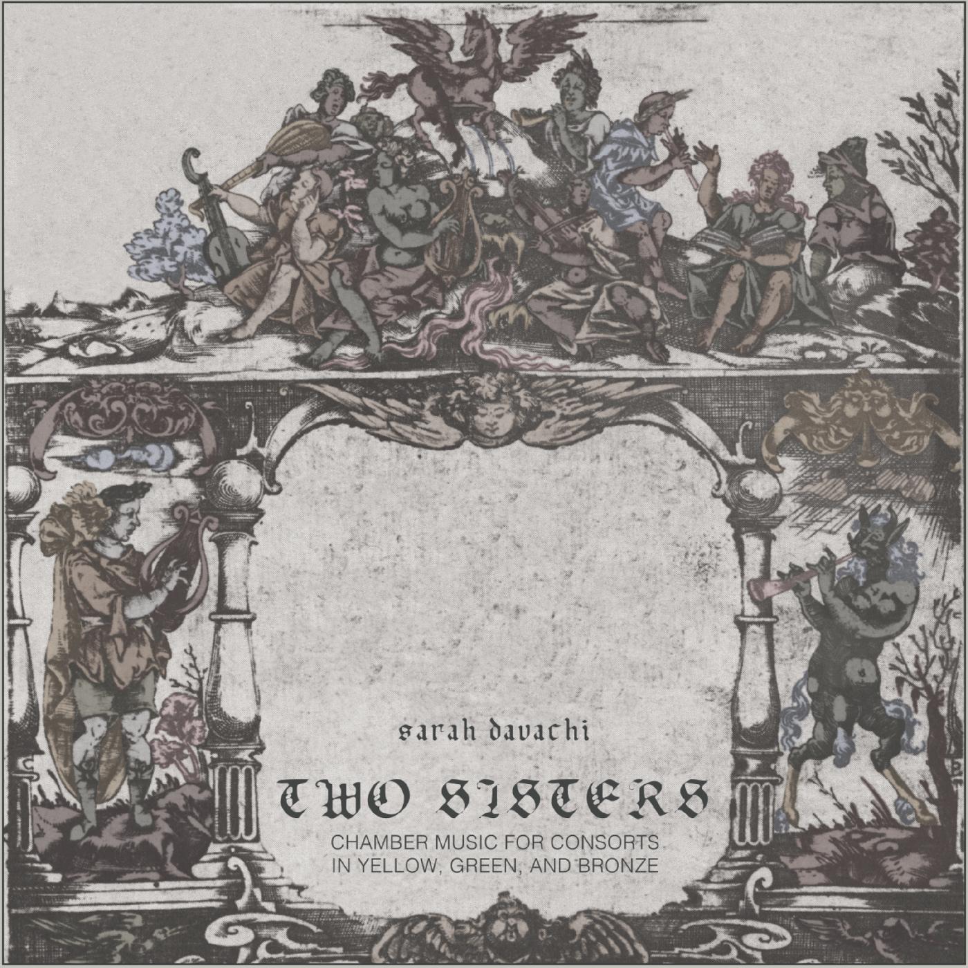 Sarah Davachi - Two Sisters Vinyl 2LP Gatefold Vinyl, 11" by 11" 20 page booklet. [w/ download card]