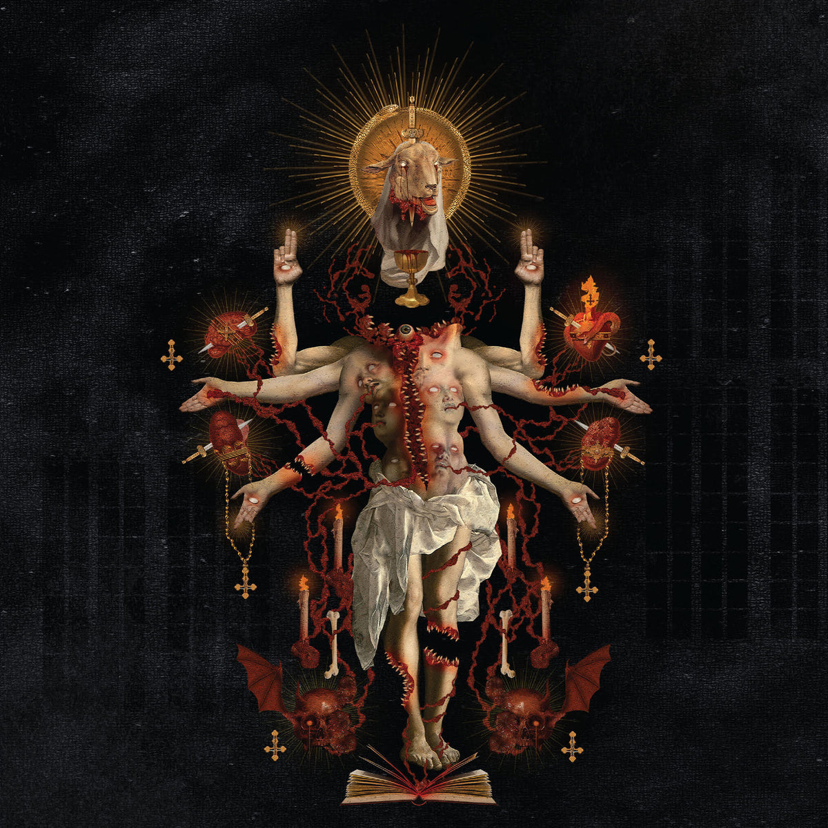 Satanic Planet - Dead Deities [Bone White] Vinyl
