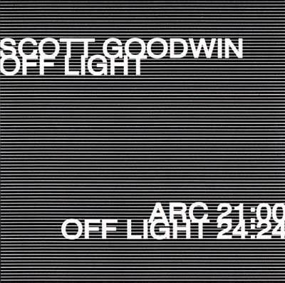 SCOTT GOODWIN - Off Light CD CD