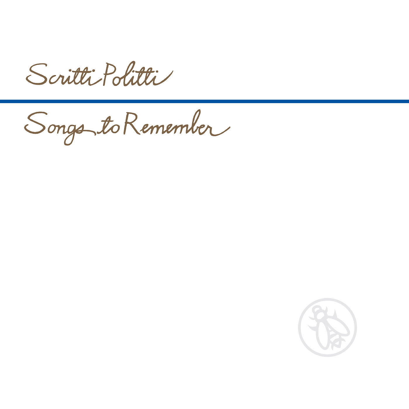 Scritti Politti - Songs To Remember CD