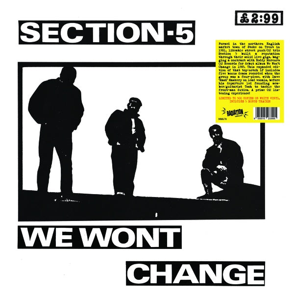 SECTION 5 - We Won't Change Vinyl LP