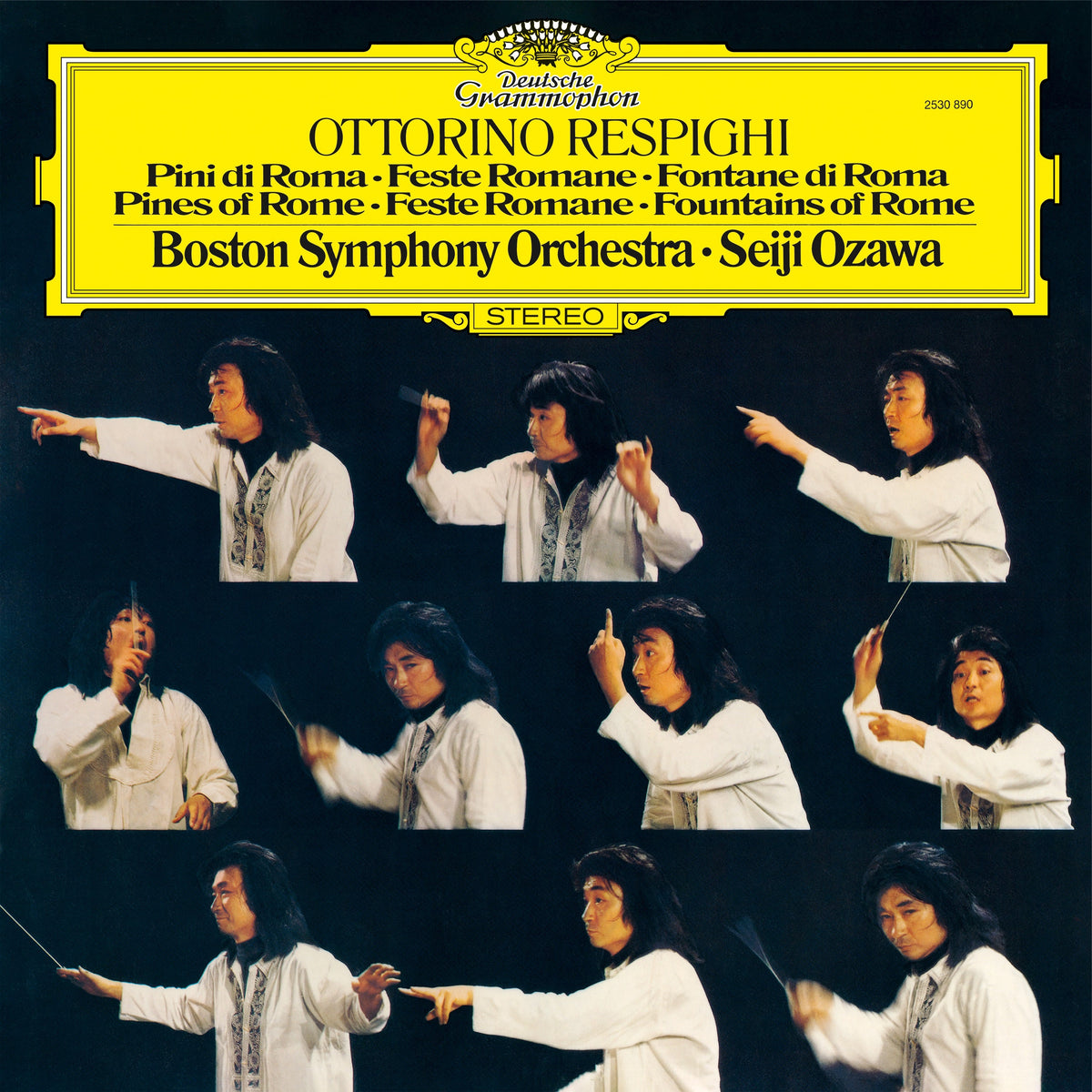 Seiji Ozawa/Boston Symphony Orchestra - Respighi: Pines Of Rome; Roman Festivals; Fountains Of Rome [180G 2LP] Vinyl