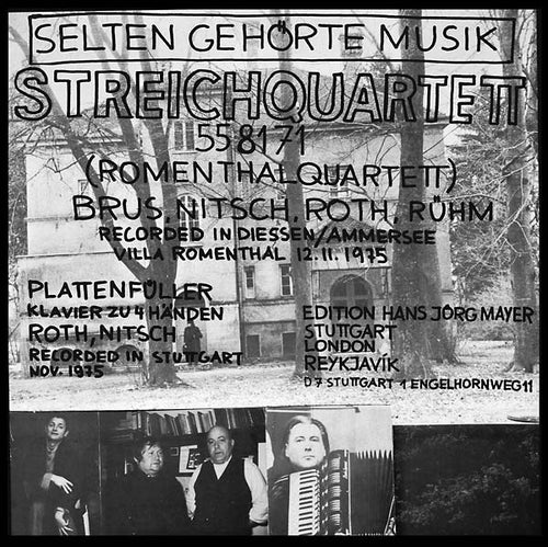 SELTEN GEHORTE MUSIK - Streichquartett 558171 (Romenthalquartett) CD 2CD