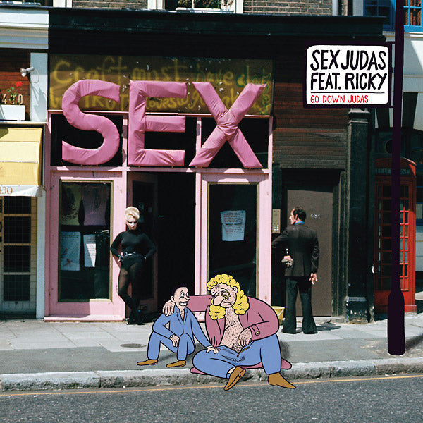 SEX JUDAS FEAT. RICKY - Go Down Judas Vinyl 2LP