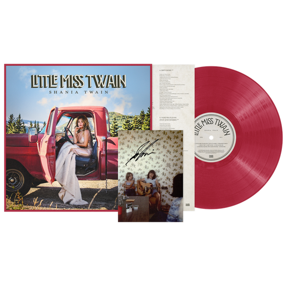 Shania Twain - Little Miss Twain (Limited Indie Exclusive) [Rosie Red LP] [Signed Insert] Vinyl