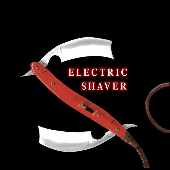 Shaver - Electric Shaver (METALLIC SILVER VINYL) Vinyl LP Metallic Silver Vinyl, Silver Foil Printed Jacket, Foil Stamped and Individually Numbered
