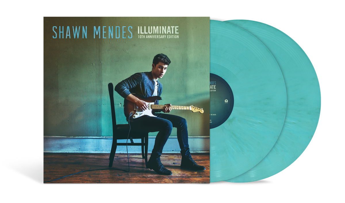 Shawn Mendes - Illuminate (10th Anniversary Edition) (Limited) [Translucent Aqua Vinyl] [2LP] Vinyl