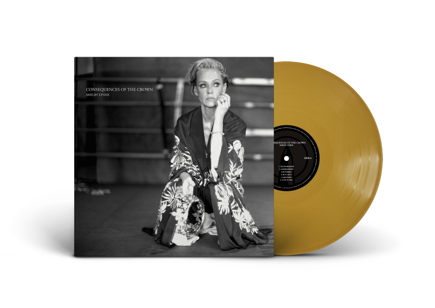 Shelby Lynne - Consequences Of The Crown (Colored Vinyl, Gold, 150 Gram Vinyl, Gatefold LP Jacket) Vinyl