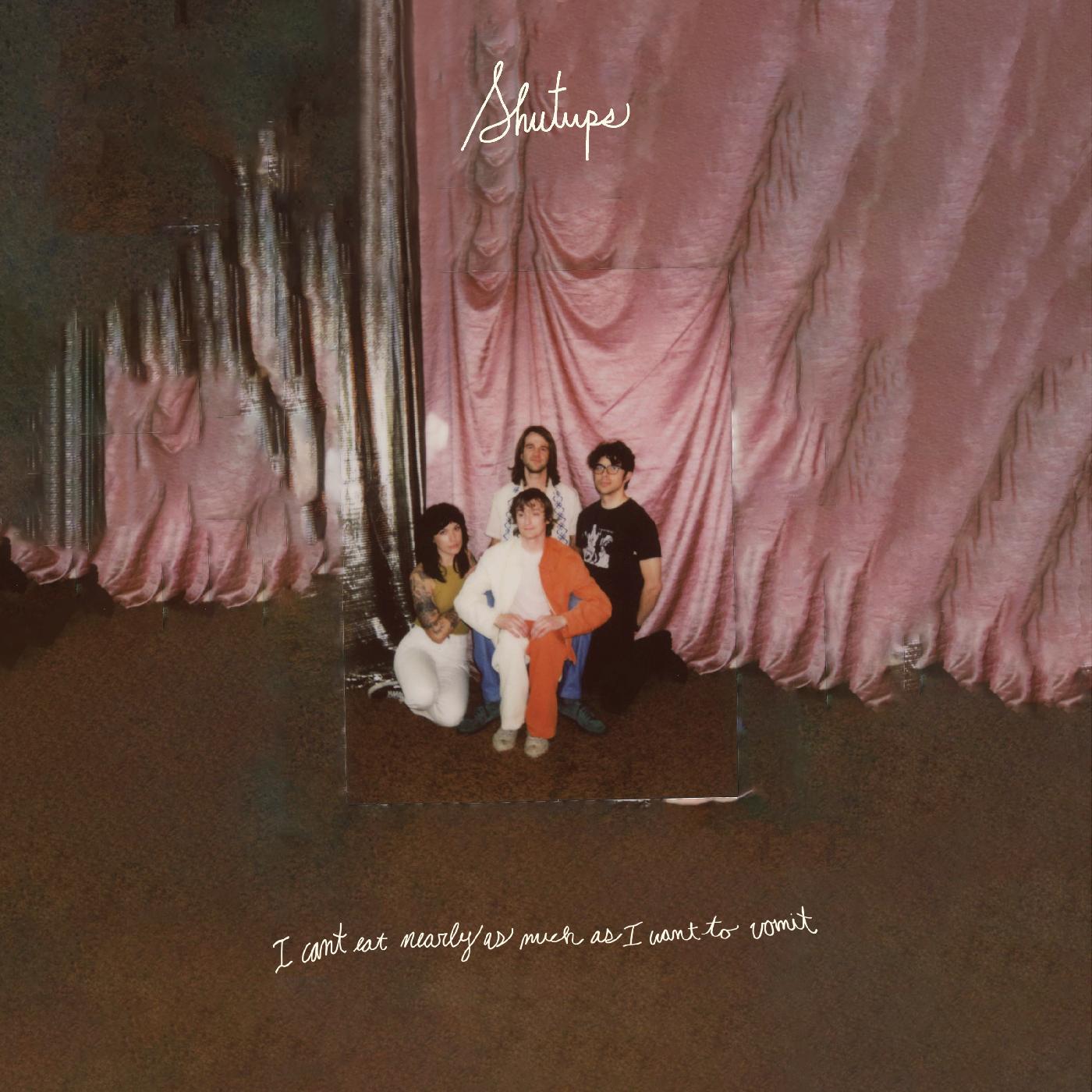 Shutups - I can't eat nearly as much as I want to vomit (COKE BOTTLE CLEAR VINYL) Vinyl LP Green Vinyl [w/ download card]