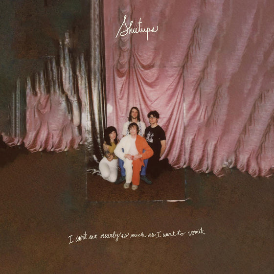 Shutups - I can't eat nearly as much as I want to vomit (COKE BOTTLE CLEAR VINYL) Vinyl LP Green Vinyl [w/ download card]