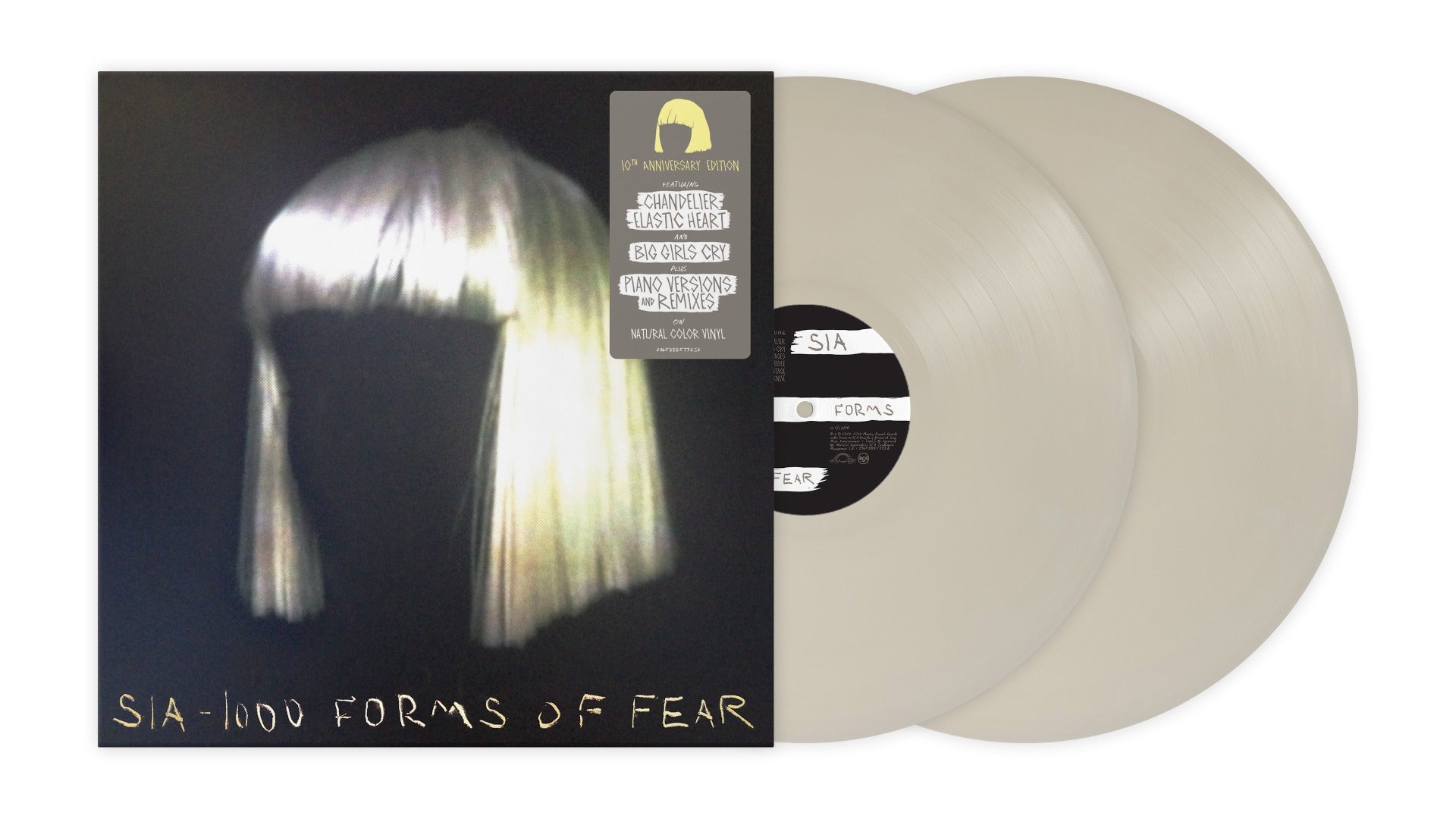 Sia - 1000 Forms Of Fear (Deluxe Edition, Natural Colored Vinyl, Anniversary Edition, Remixes) (2 Lp's) Vinyl