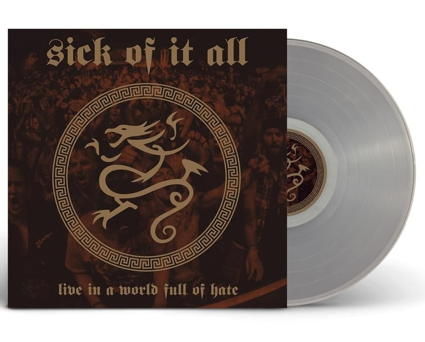 Sick Of It All - Live In A World Full Of Hate (Clear Colored Vinyl) [Import] Vinyl
