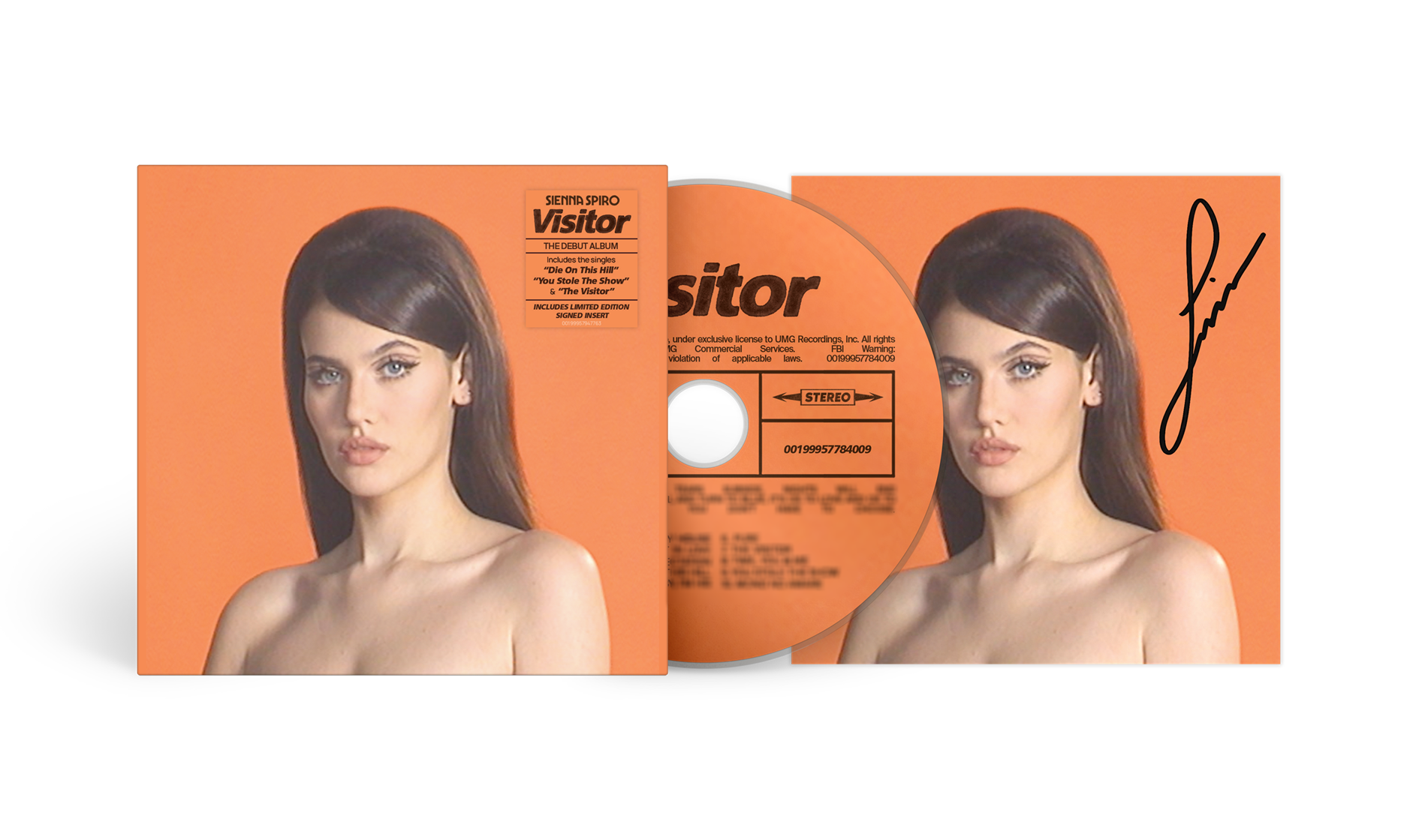 Sienna Spiro - Visitor (Indie Exclusive) [Signed Insert] CD