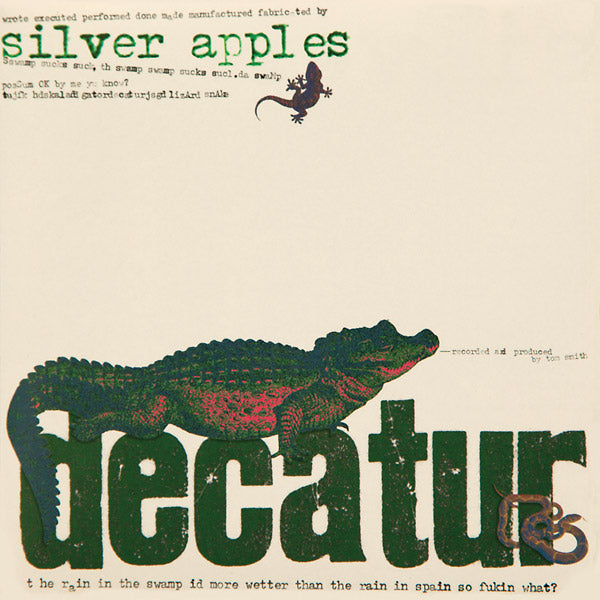 Silver Apples - Decatur Vinyl LP