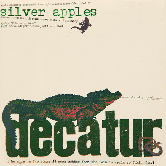 Silver Apples - Decatur Vinyl LP