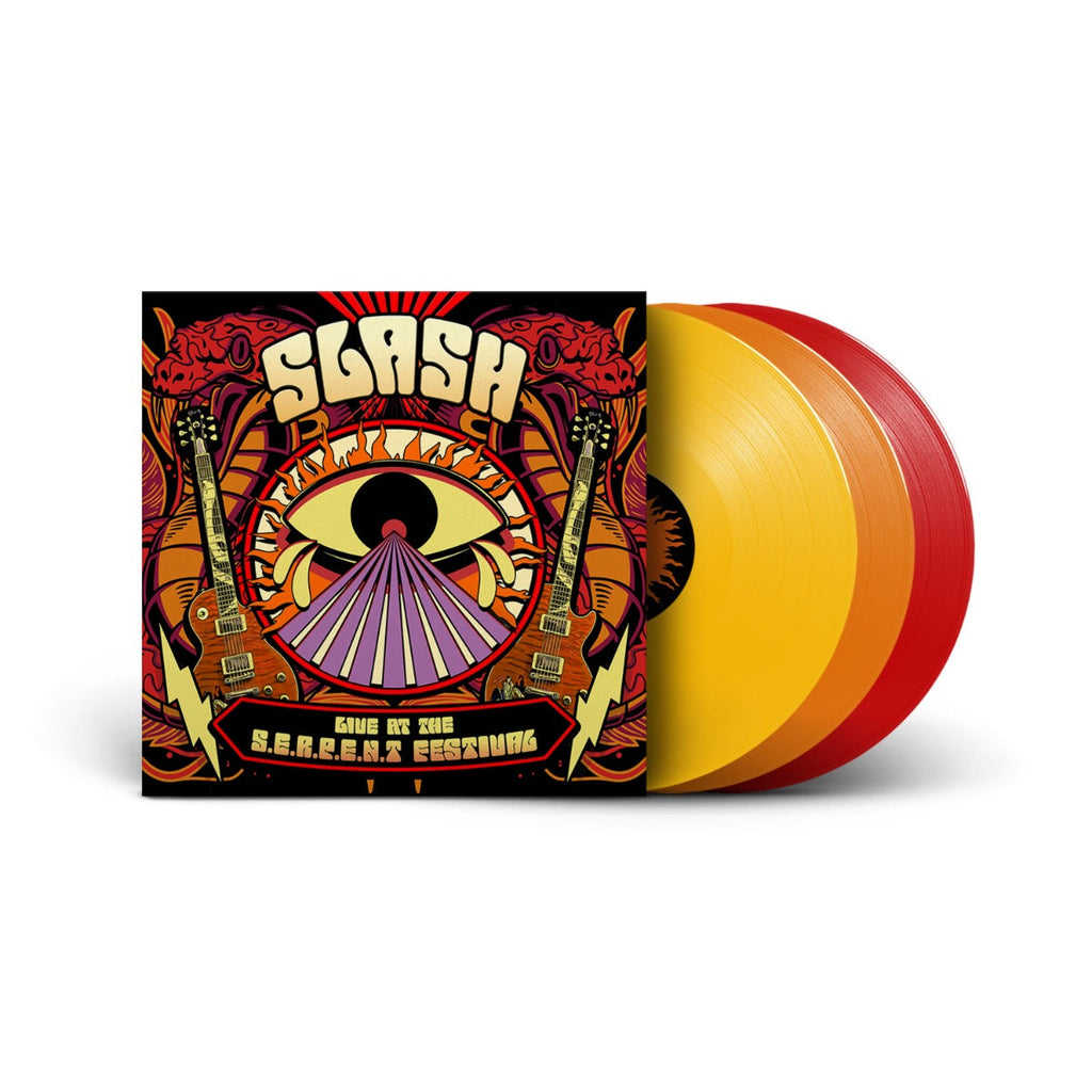 Slash - Live At The S.E.R.P.E.N.T. Festival (Red Orange Yellow W/Gatefold) [3LP] Vinyl