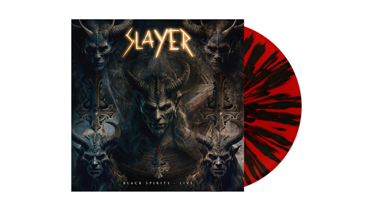 SLAYER - Black Spirits - Live (Red W/ Black Splatter Vinyl) Vinyl