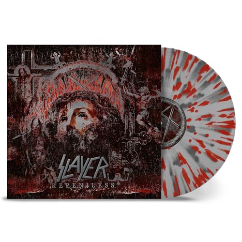 SLAYER - Repentless ( Clear Silver Red Splatter Vinyl) Vinyl