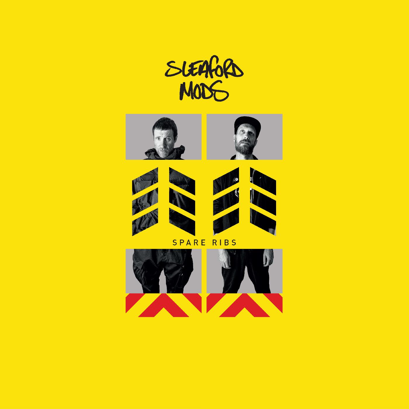 Sleaford Mods - Spare Ribs Vinyl LP Single LP w/ full color inner sleeve