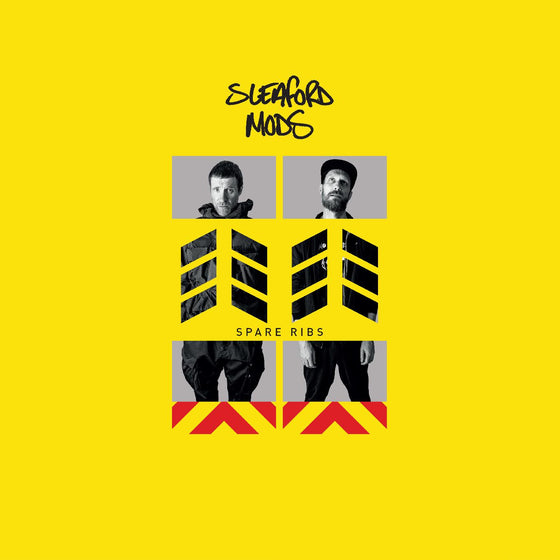 Sleaford Mods - Spare Ribs Vinyl LP Single LP w/ full color inner sleeve