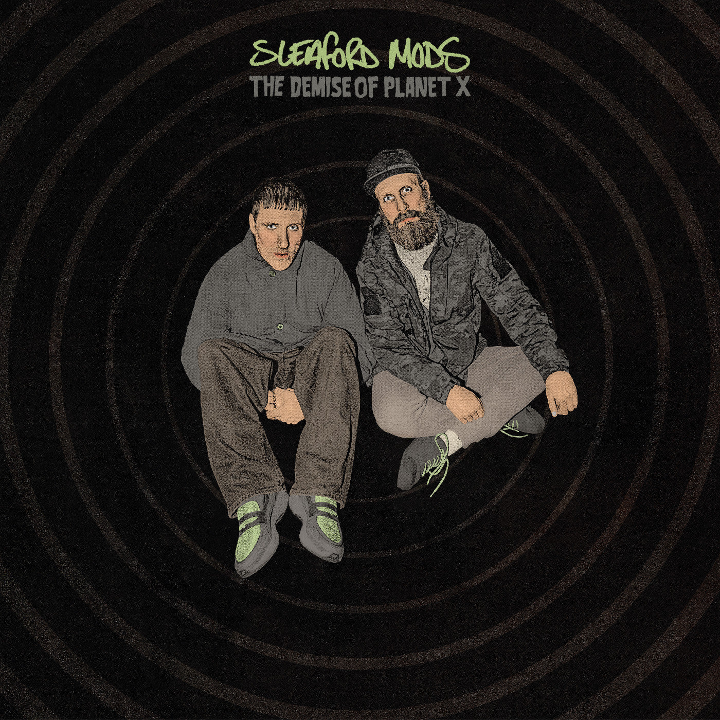 Sleaford Mods - The Demise Of Planet X (Neon Green Black Marble Vinyl) Vinyl