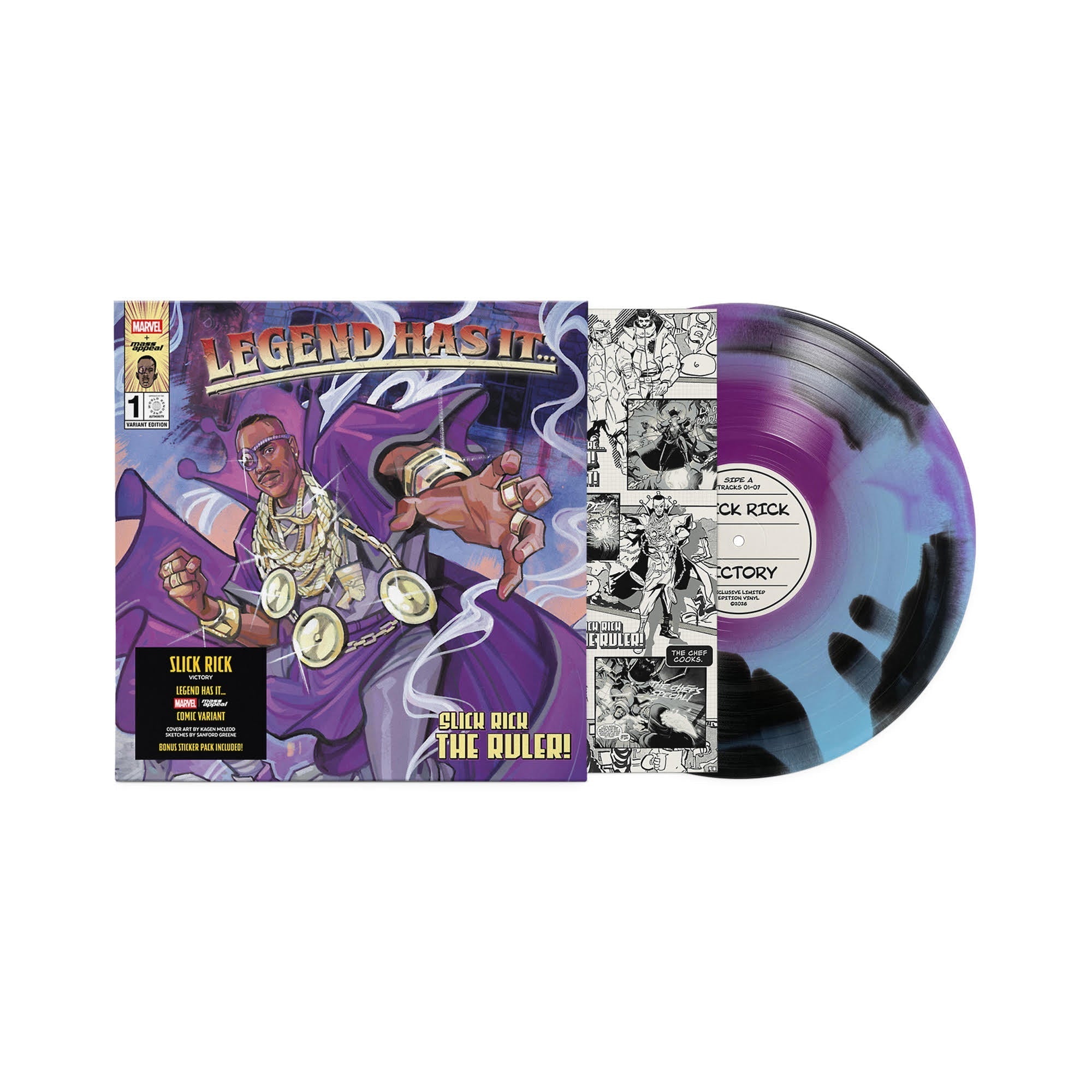 Slick Rick - Victory [Purple/Black Marble Vinyl] Vinyl