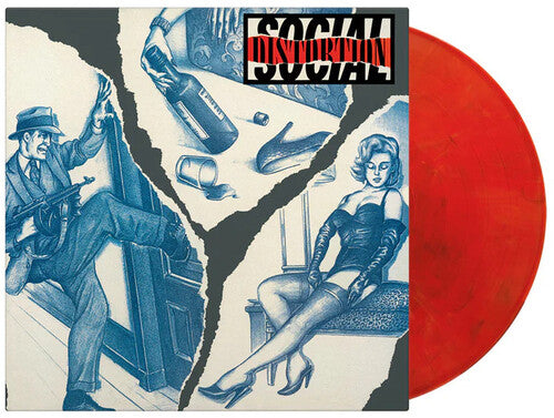 Social Distortion - Social Distortion (Limited Edition, 180 Gram Translucent Red, Black & White Marble Colored Vinyl] [Import] Vinyl
