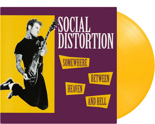 Social Distortion - Somewhere Between Heaven and Hell (Limited Edition, 180 Gram Yellow Colored Vinyl) [Import] Vinyl