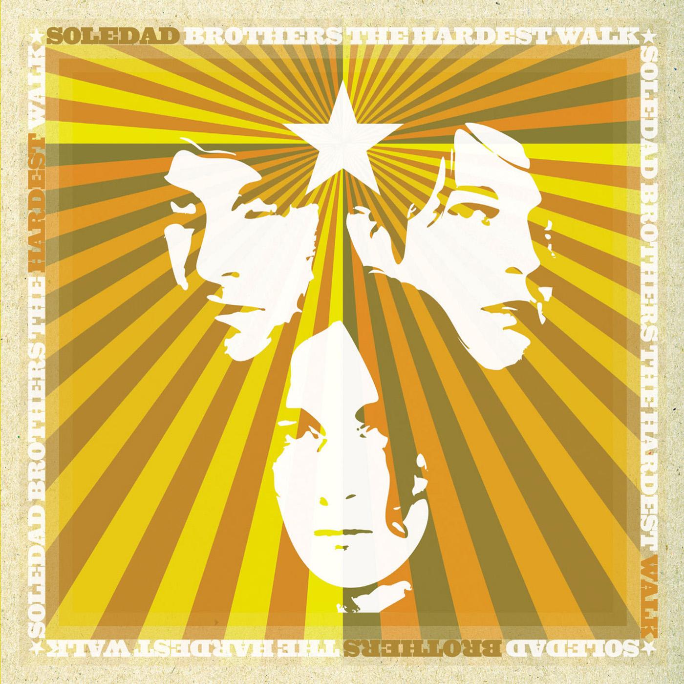 Soledad Brothers - The Hardest Walk (SPLATTER VINYL) Vinyl LP LIMITED SPLATTER EDITION.