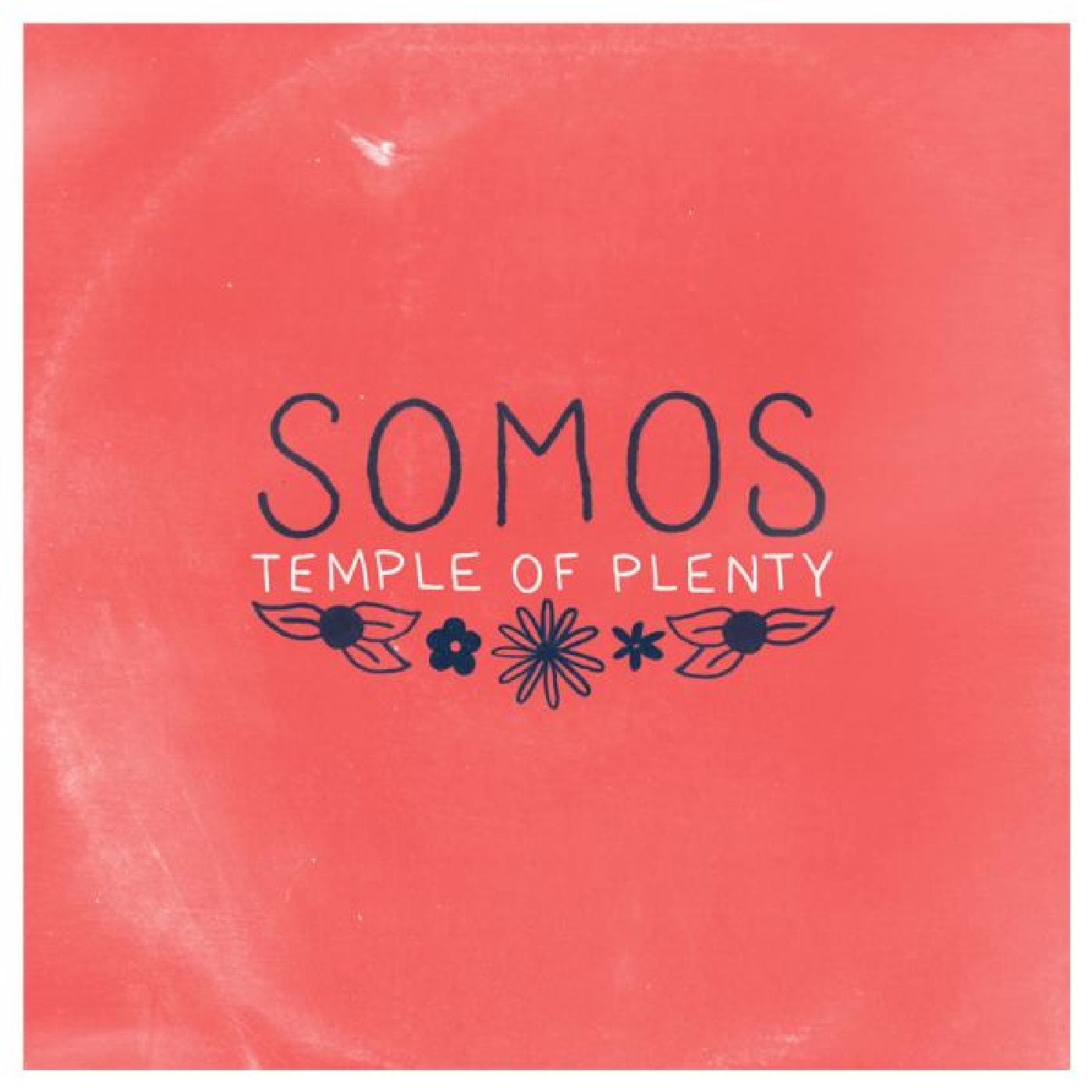 Somos - Temple Of Plenty (Red & Sea Glass Blue Splash Vinyl) Vinyl
