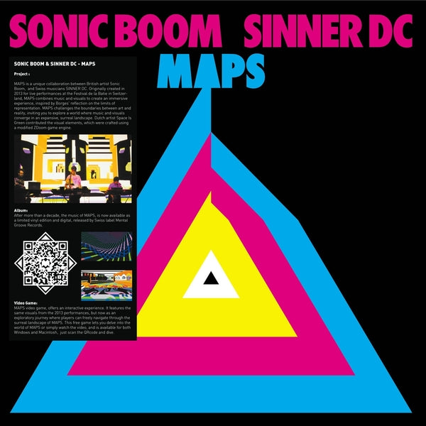 Sonic Boom & Sinner Dc - Maps Vinyl LP