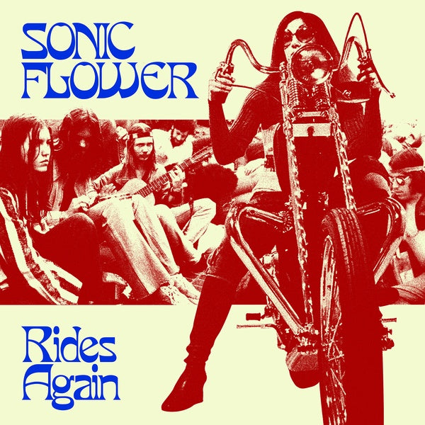 SONIC FLOWER - Rides Again (Transparent Red Vinyl) Vinyl LP