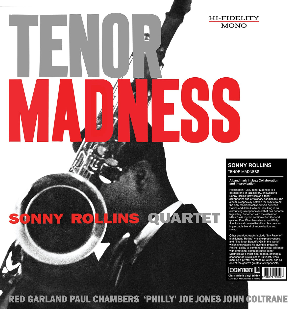 Sonny Rollins - Tenor Madness Vinyl