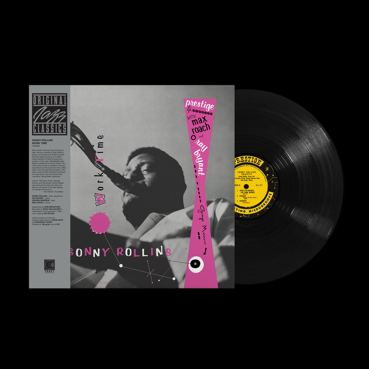 Sonny Rollins - Work Time (Original Jazz Classics Series) (180G) [LP] Vinyl