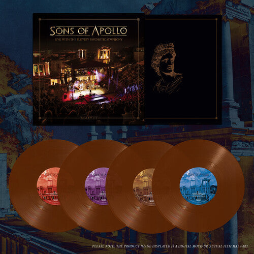 Sons Of Apollo - Live With The Plovdiv Psychotic Symphony [Amber] [4LP Box Set] Vinyl