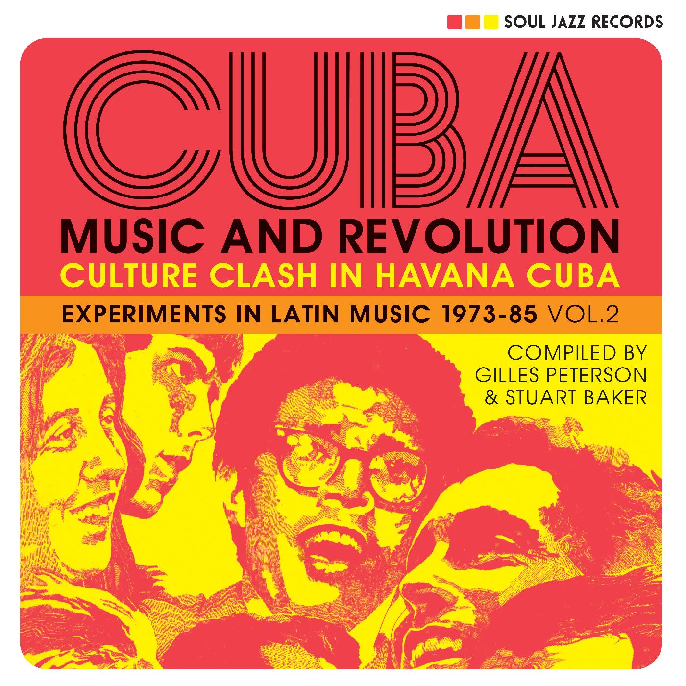 Soul Jazz Records Presents - CUBA: Music and Revolution: Culture Clash in Havana: Experiments in Latin Music 1975-85 Vol. 2 (3LP) Vinyl 3LP heavyweight LP set with extensive sleeve notes