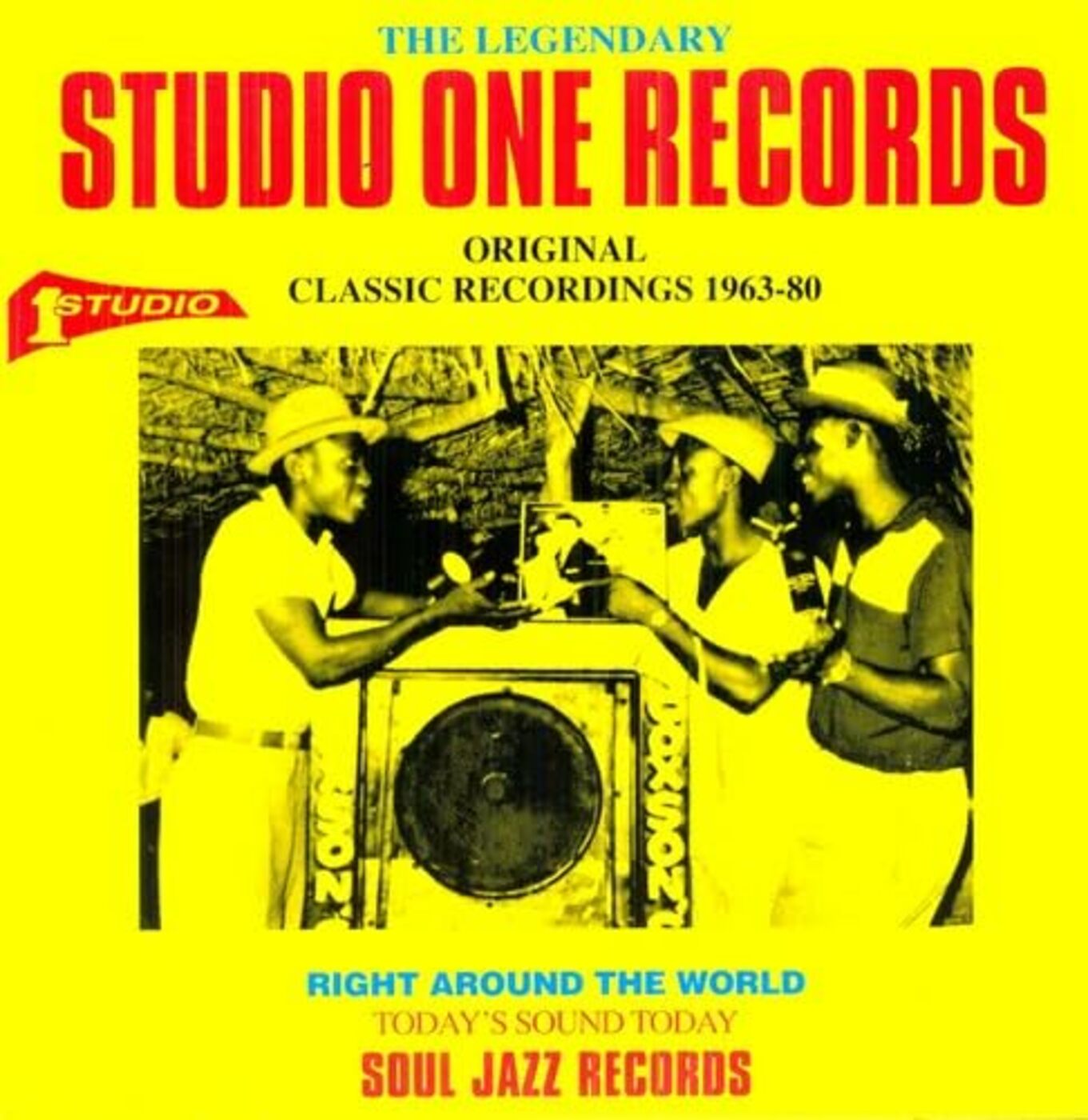 Soul Jazz Records Presents - Legendary Studio One Vinyl 2xLP gatefold, heavy card