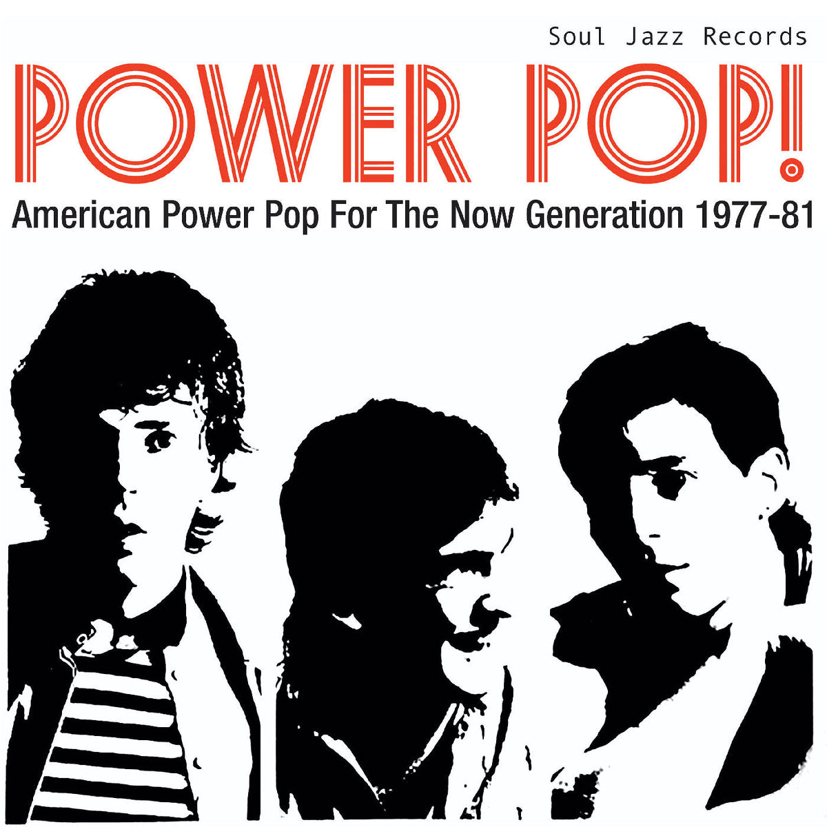 Soul Jazz Records Presents - Power Pop! American Power Pop For The Now Generation 1977-81 (Transparent Red Vinyl) Vinyl