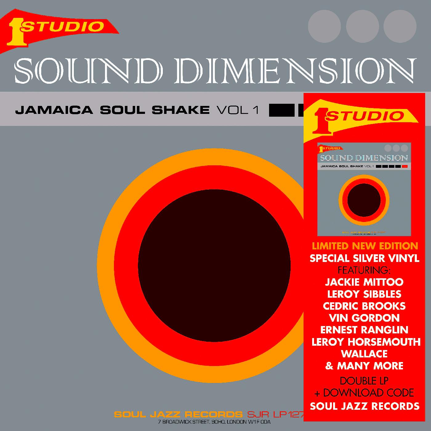 Sound Dimension - Jamaica Soul Shake Vol.1 (SILVER VINYL) Vinyl 2LP Silver Vinyl [w/ download card]
