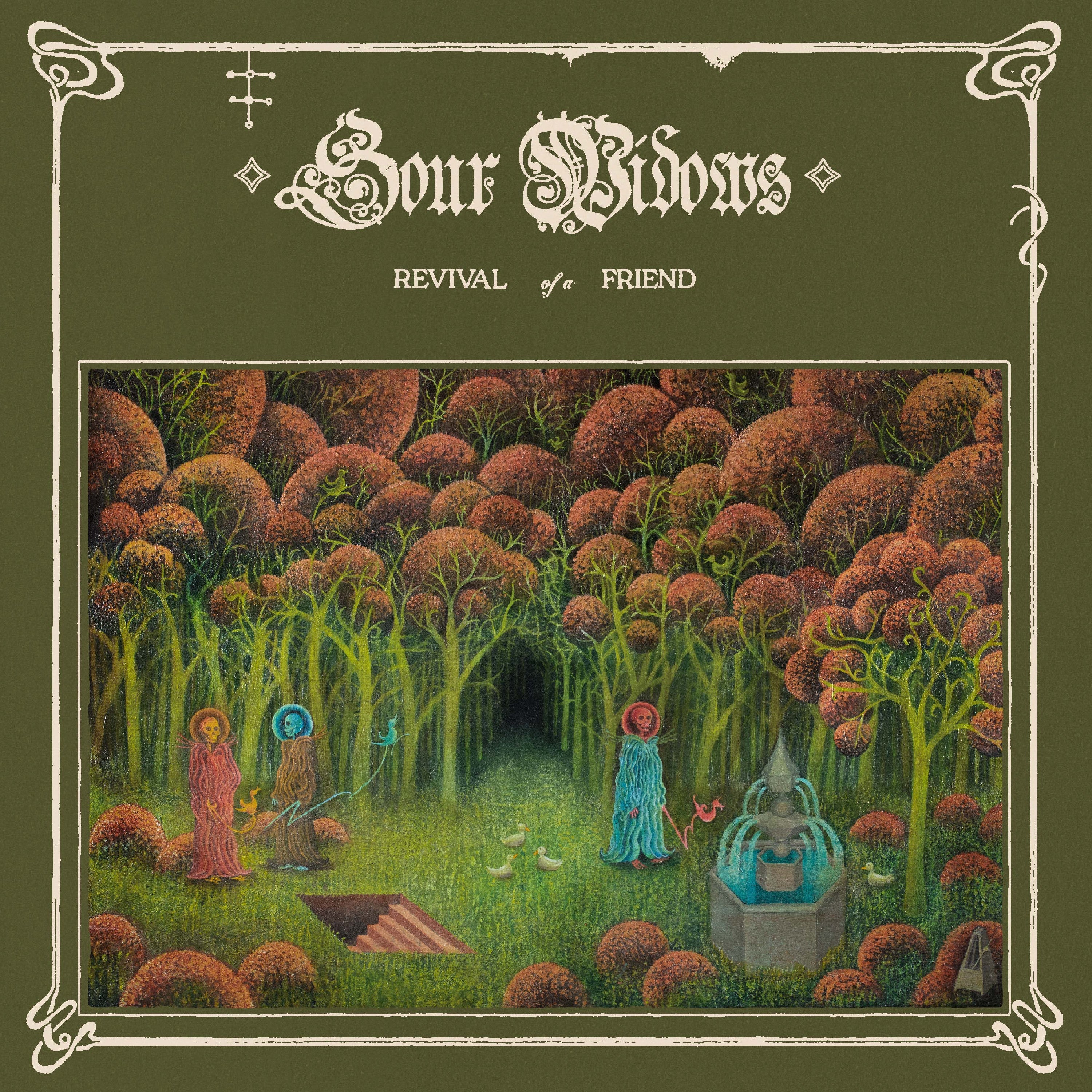 Sour Widows - Revival Of A Friend ("Insomnia"(Red Base, Black Marble, Purple Splatter) Vinyl) Vinyl