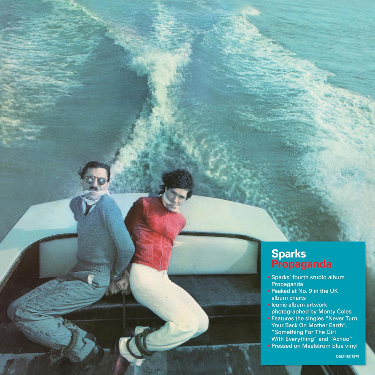 Sparks - Propaganda: 50th Anniversary Edition (Limited Edition, 140 Gram "Maelstrom" Blue Colored Vinyl) [Import] Vinyl
