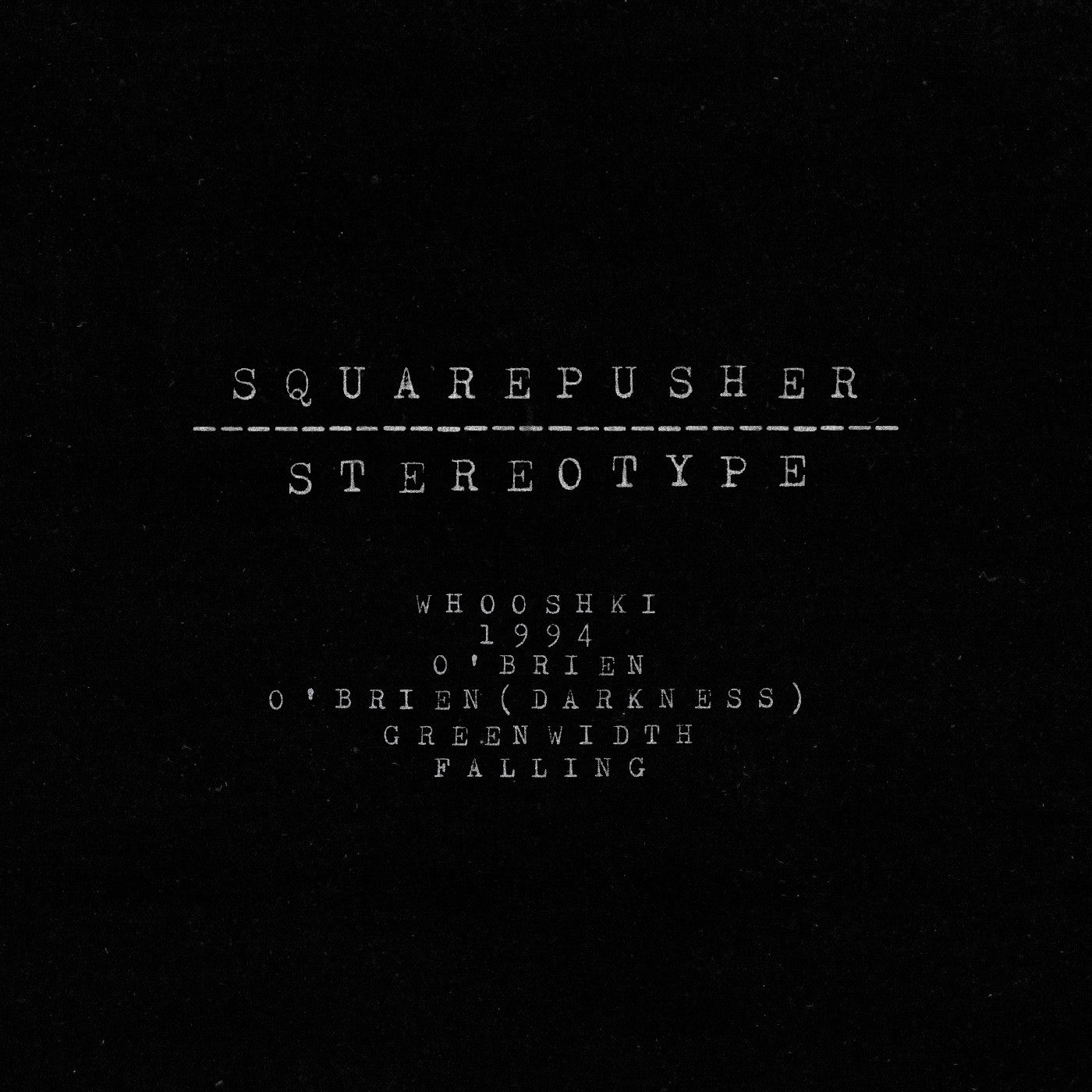 Squarepusher - Stereotype Vinyl