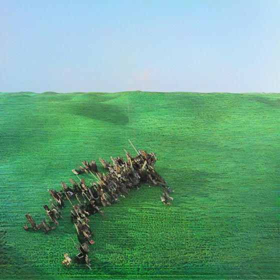 Squid - Bright Green Field Vinyl 2LP in printed inners in gatefold sleeve, download card insert