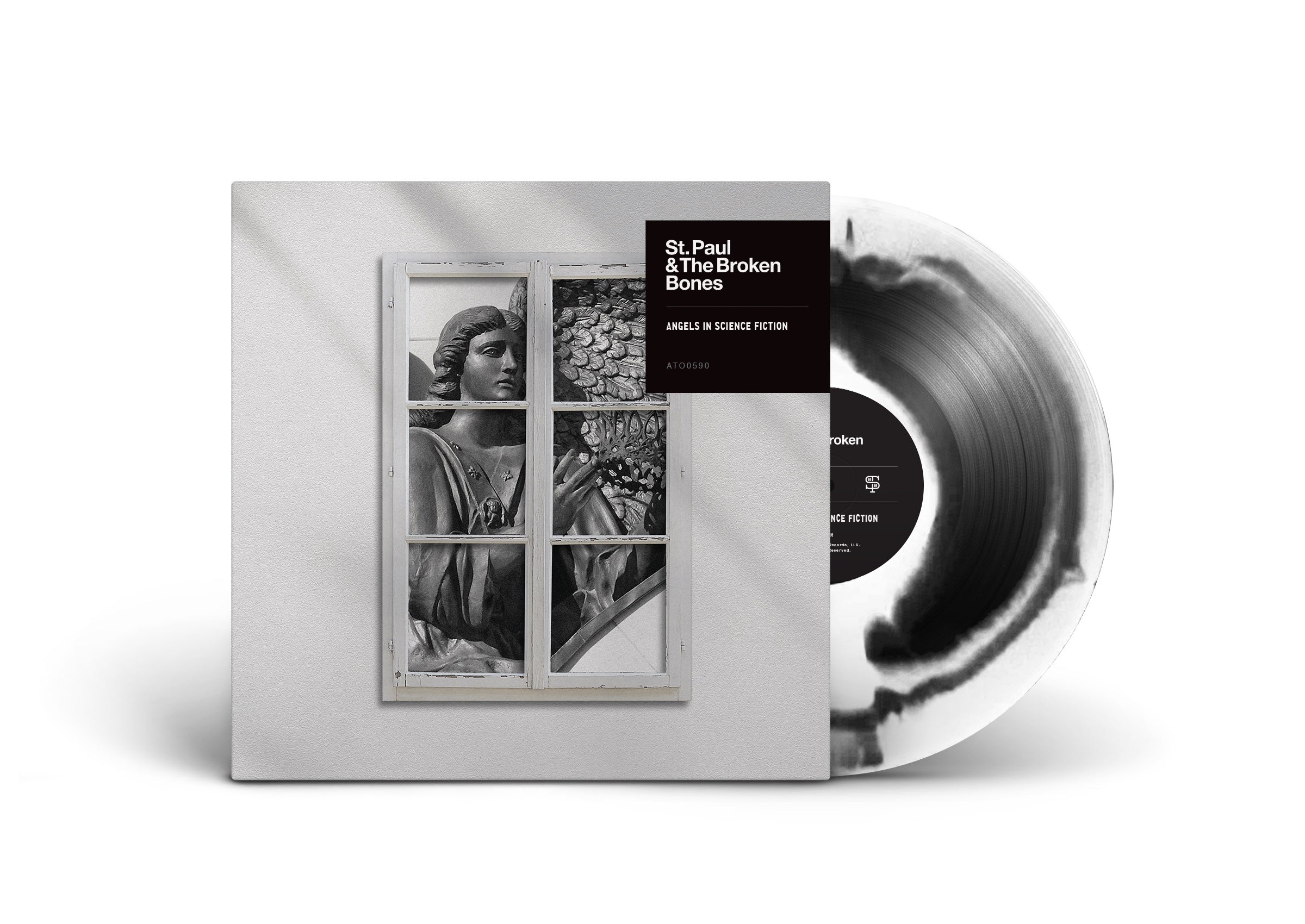 St Paul & the Broken Bones - Angels In Science Fiction (Indie Exclusive, Colored Vinyl, Black, White) Vinyl