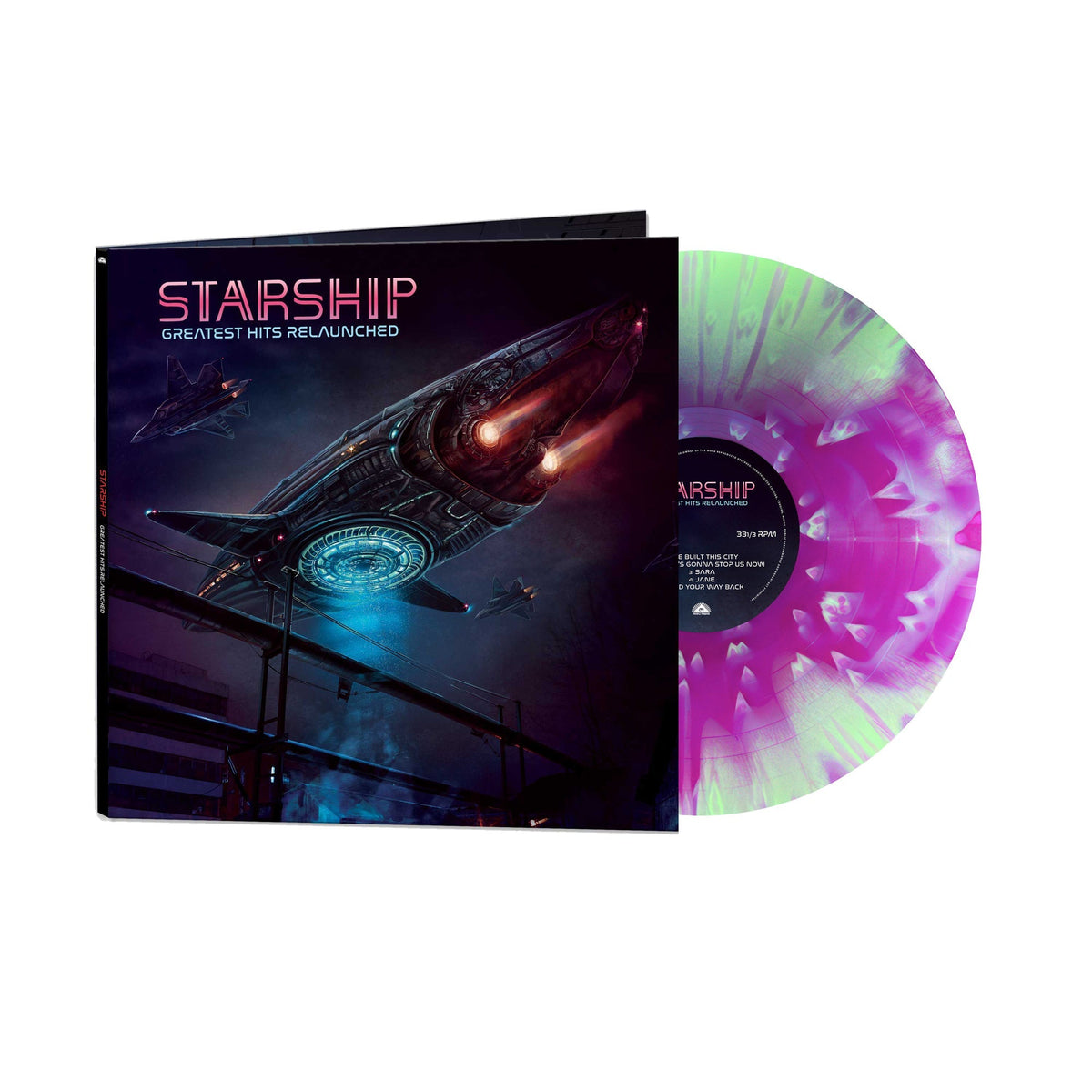 Starship - Greatest Hits Relaunched (Limited Edition) [Coke Bottle Green / Purple Haze Splatter Vinyl] Vinyl