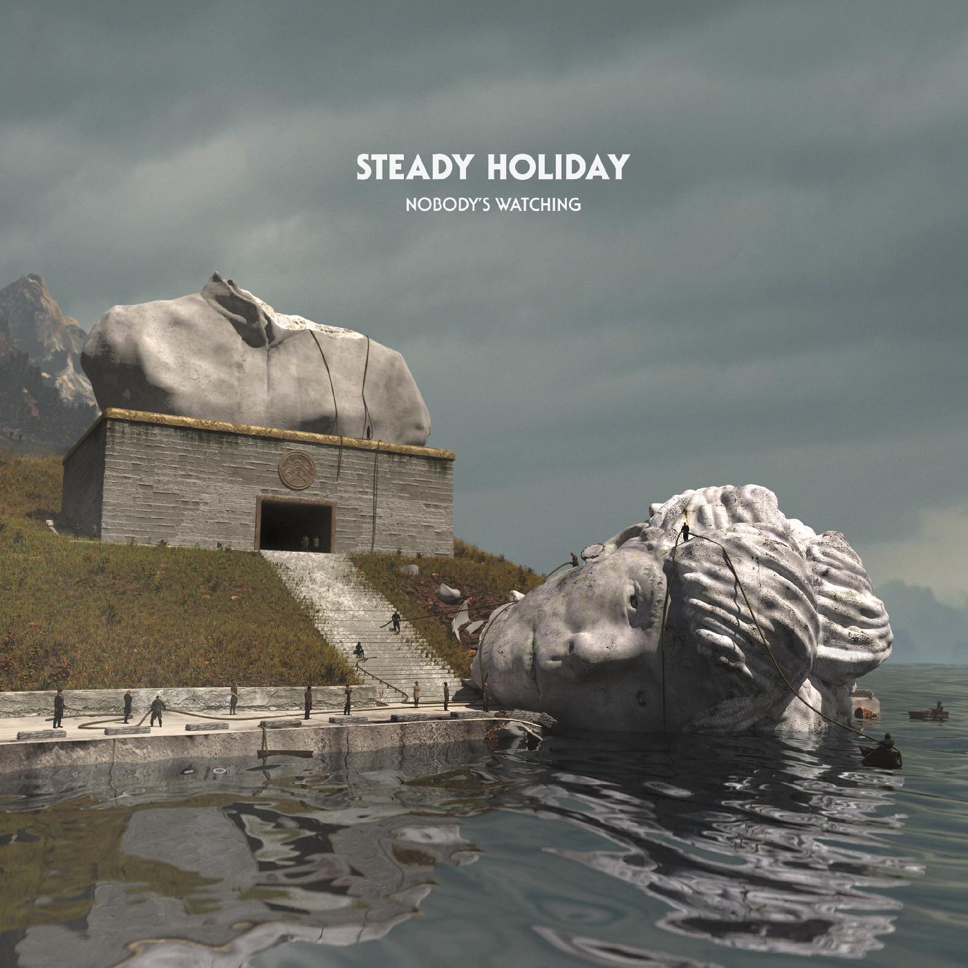 Steady Holiday - Nobody's Watching Vinyl LP Gatefold w/ DL