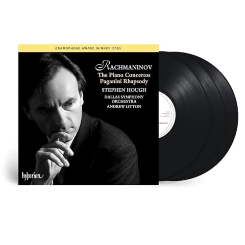 Stephen Hough/Andrew Litton/Dallas Symphony - Rachmaninoff: Piano Concertos 1-4; Paganini Rhapsody [3Lp] Vinyl