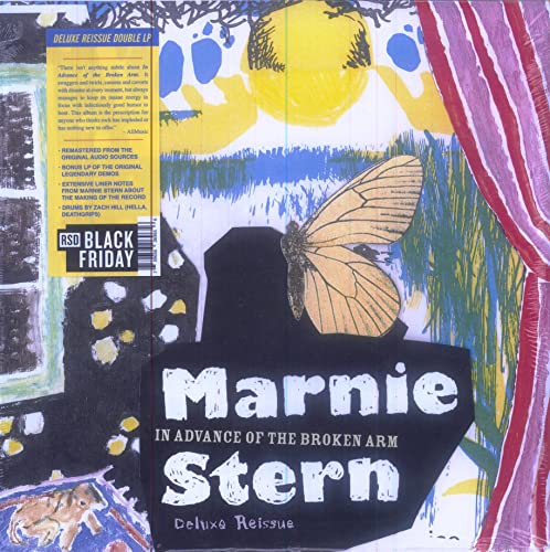 Stern, Marnie - In Advance of The Broken Arm + Demos Deluxe Reissue (RSD11.25.22) Vinyl 2LP Remastered LP on Blue Vinyl, Demo LP on Yellow Vinyl, w/ Liner Notes by Marnie [w/ download card