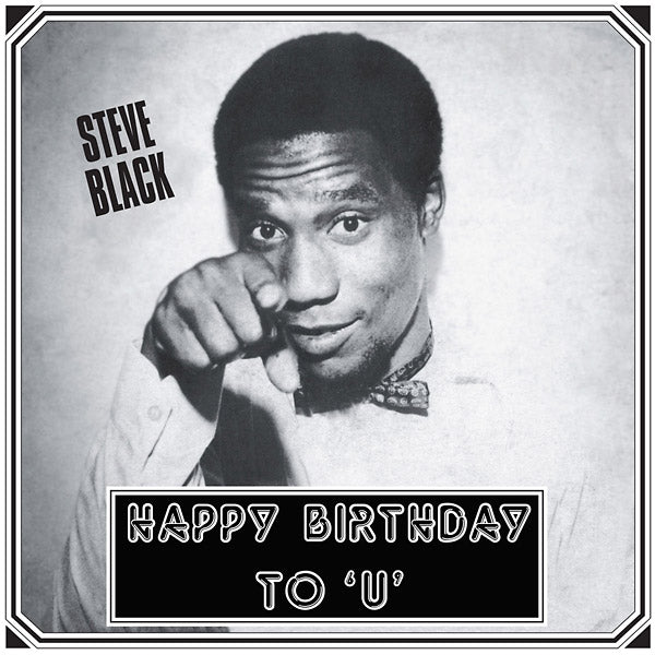 STEVE BLACK - Happy Birthday To 'U' CD CD