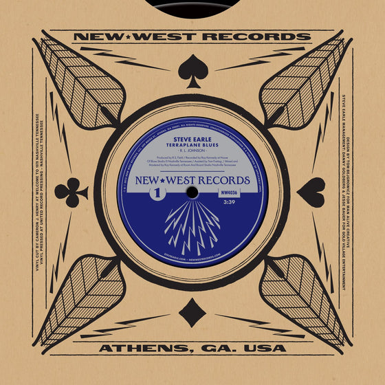Steve / Johnson Earle - Terraplane Blues - 10" Vinyl 10" Vinyl